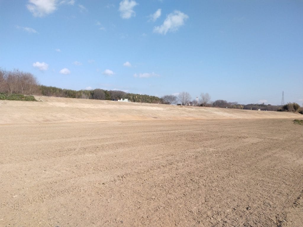 桂川下植野地区上流河道掘削他工事