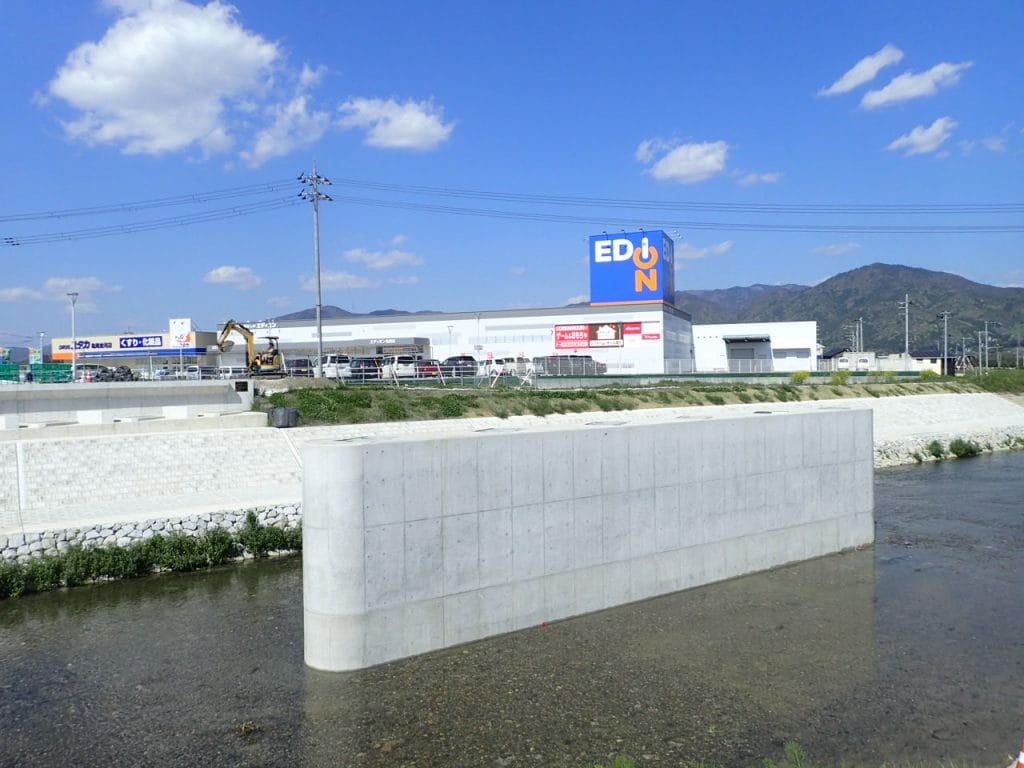 国道9号若宮橋架替橋梁下部(P1)工事