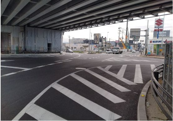 国道9号西院地区他舗装修繕工事