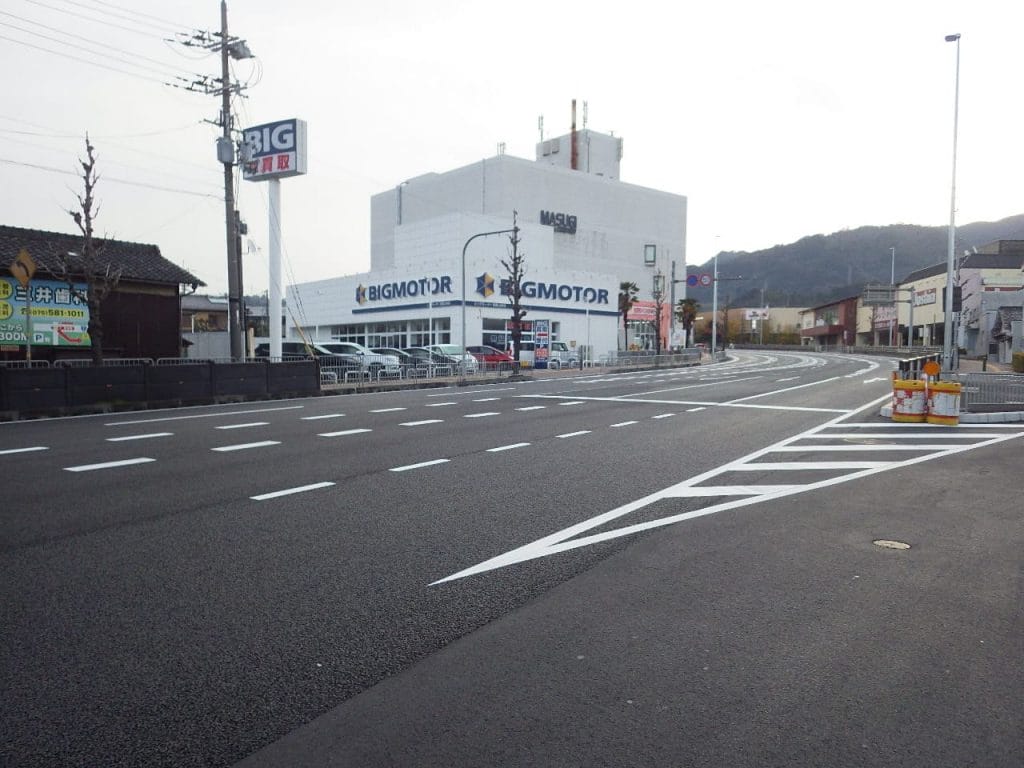 国道１号山科音羽南地区電線共同溝工事